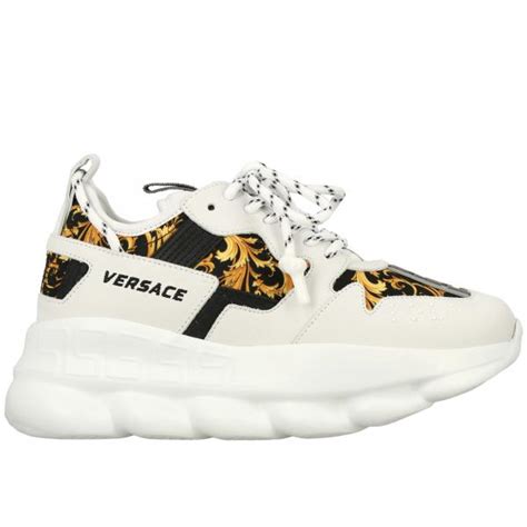 versace sneaker all white|Versace sneakers women.